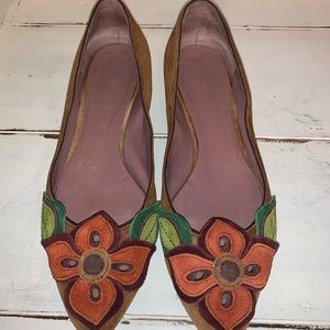 Miu Miu Suede Flats Size 37 (US 7)